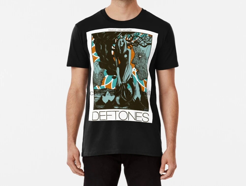 Мужская забавная футболка cangkil DEFTONES Tour 2019 сегодня я почувствую что люблю больше