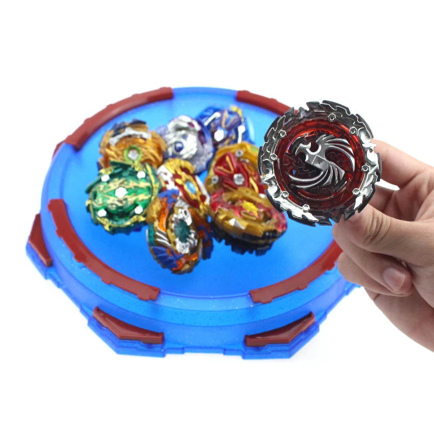 Новая Beyblade Взрывная игрушка с пусковой установкой и арена бейблэйд, сплав металла Бог вращающийся Топ Bey Blade T