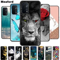for oppo a54 5g cover case silicone soft tpu phone cases for oppo a54 a74 a94 a55 5g case painted bumper for oppo a 54 74 coque