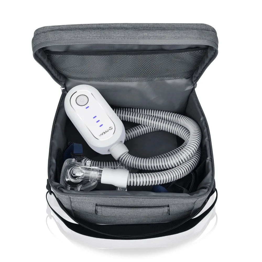 MOYEAH CPAP очиститель дезинфицирующее средство с герметичной сумкой стерилизатора и адаптером с подогревом для Cpap машины маска шланг очистки