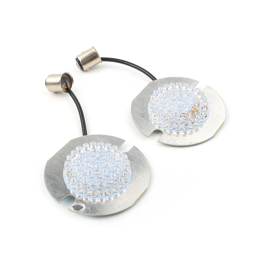 2X мотоцикл сигнала поворота светильник индикатор вставки 1157 светодиодный s лампы