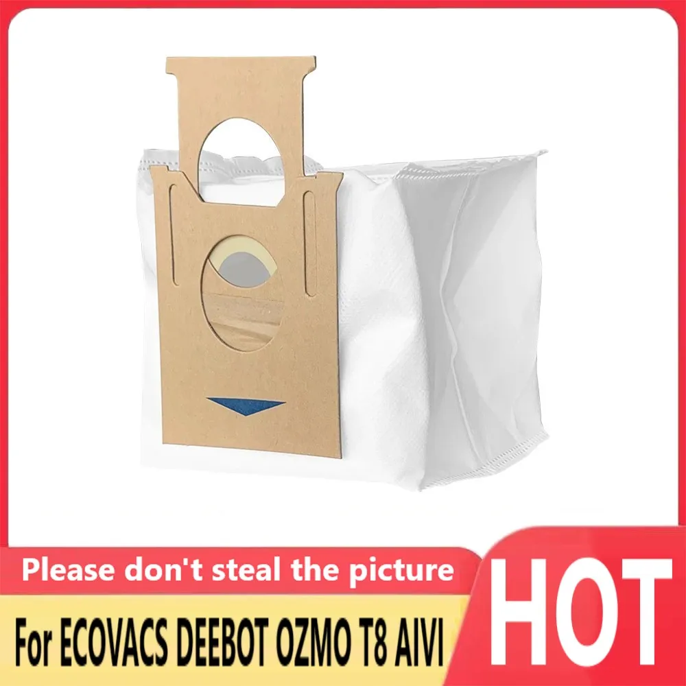 

High Capacity Leakproof Dust Bag Parts Kits For ECOVACS DEEBOT OZMO T8 T8 AIVI Robot Vacuum Cleaner Replacement Accessories
