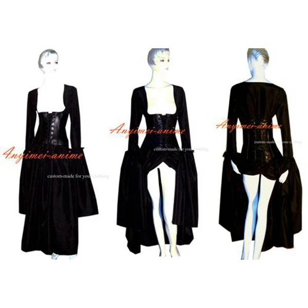 

O Dress The Story Of O Breast Black Dress Cosplay Costume Tailor-made[G347]