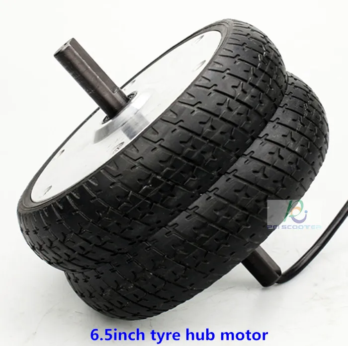 

6.5 inch Solid Tyre BLDC Brushless Gearless DC Hub Wheel scooter motor phub-g65