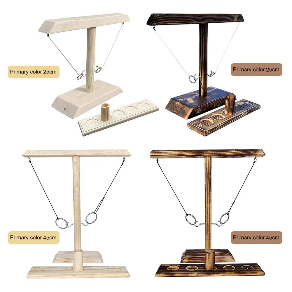 Кольцеброс боевой игры Деревянный крючки станок и быстром темпе интерактивный