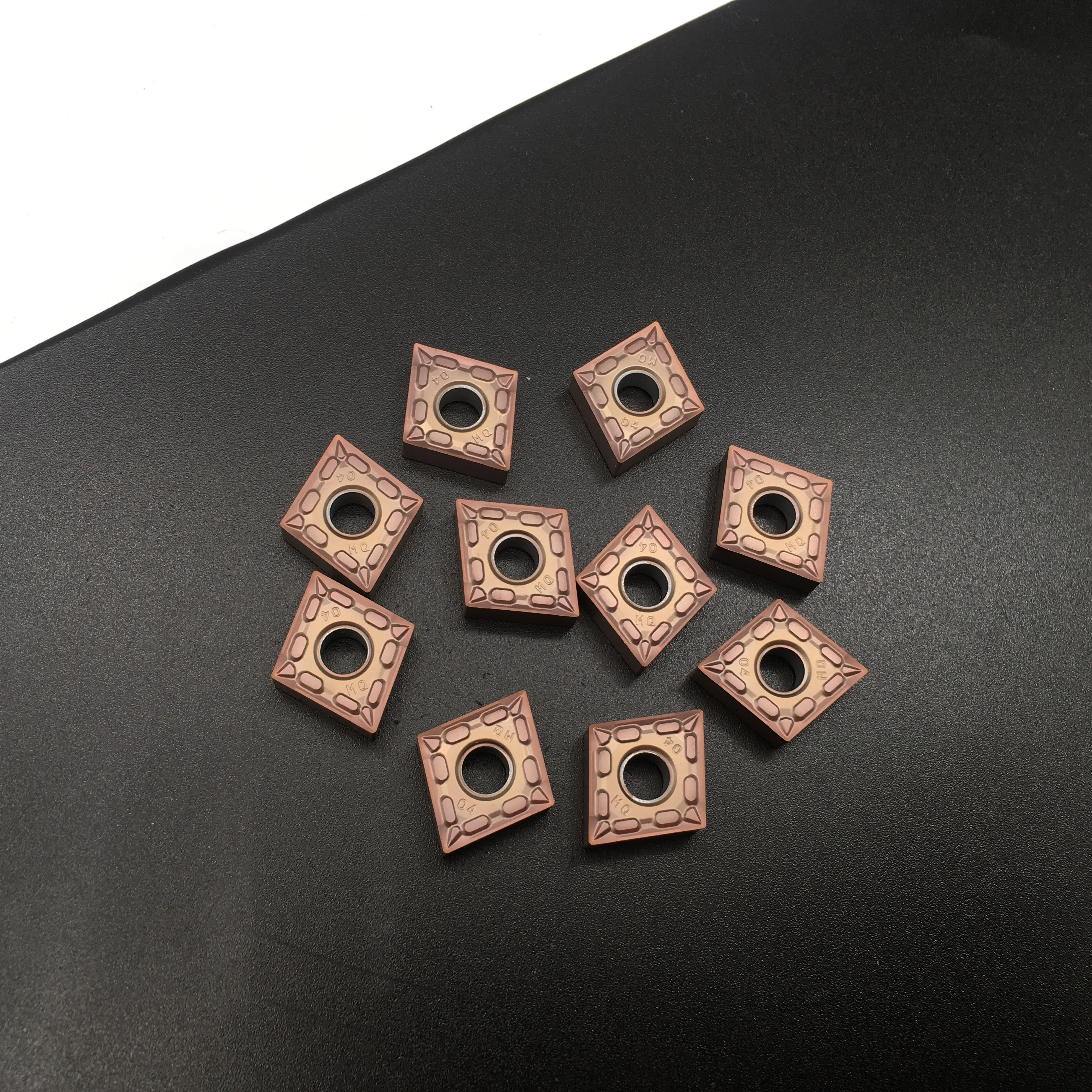 

100% Original 10PCS CNMG120404 MQ PR1125 For Stainless Steel High Quality Machining Turning Tool Carbide Inserts Lathe Tools