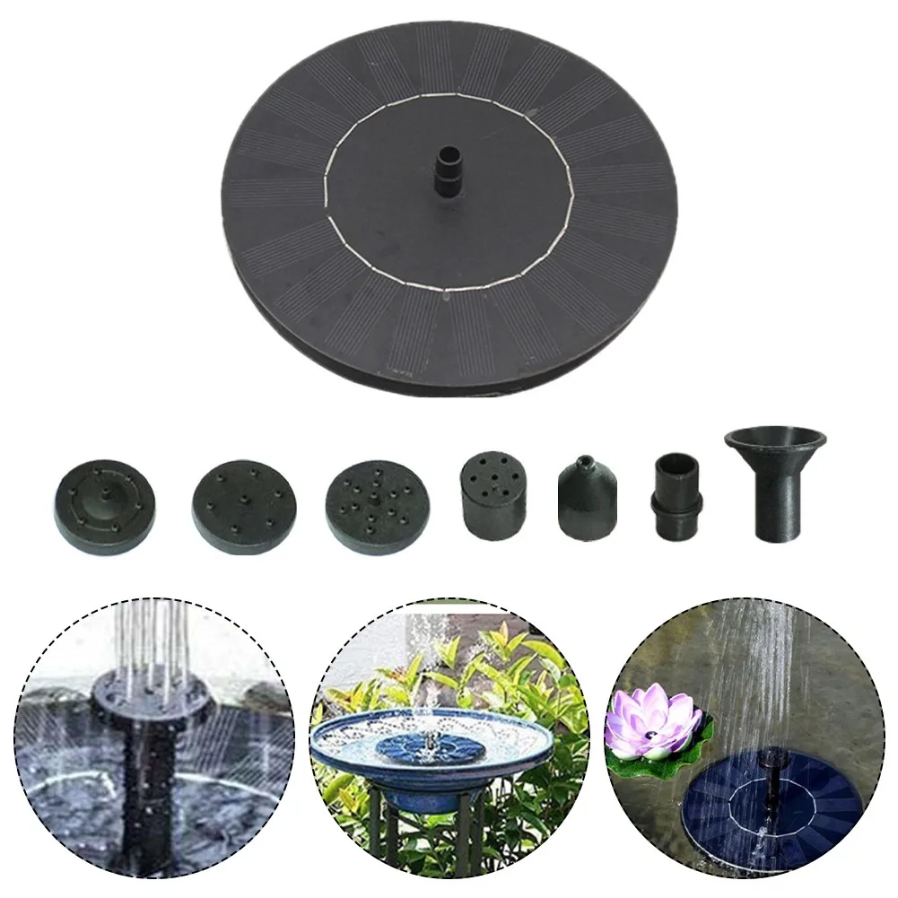 

Solar Fountain Pump 13cm Garden Water Fountain Pool Pond Decoration Water Pump Garden Water Fountain Pool Pond Decoration Solar