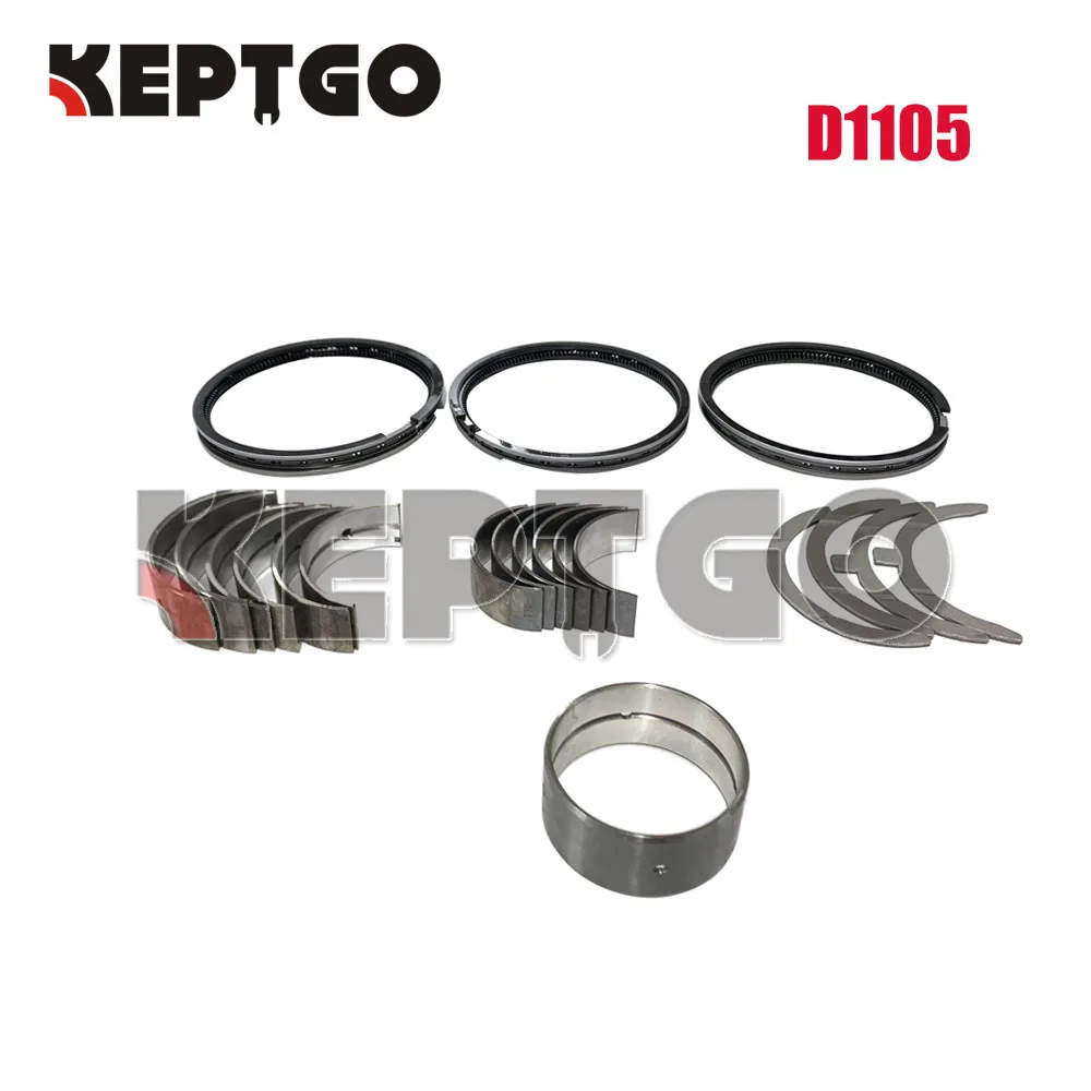 

New D1105 Piston Ring+bearing set