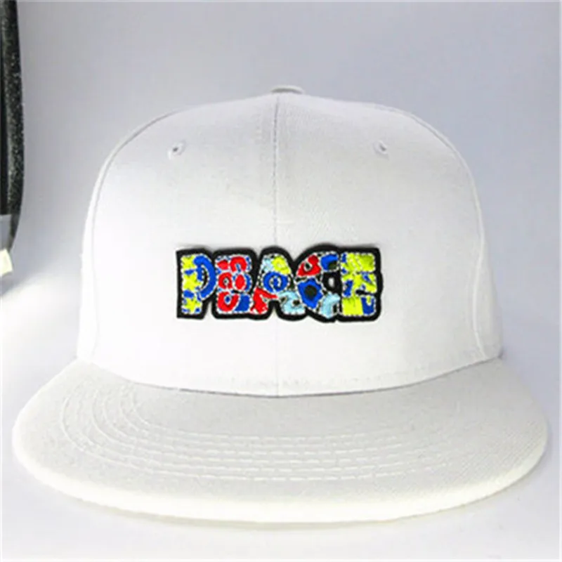 

Бейсболка с вышивкой в виде цветных букв, Кепка в стиле хип-хоп, регулируемые Снэпбэк кепки для мужчин и женщин 046