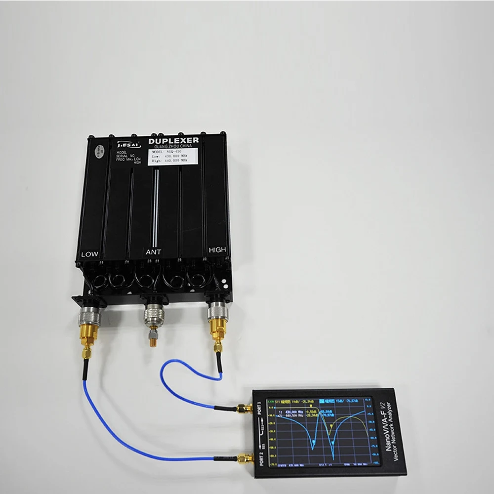 NanoVNA F V2 4 3 дюймов IPS ЖК дисплей вектор сетевой анализатор S A 2 антенны
