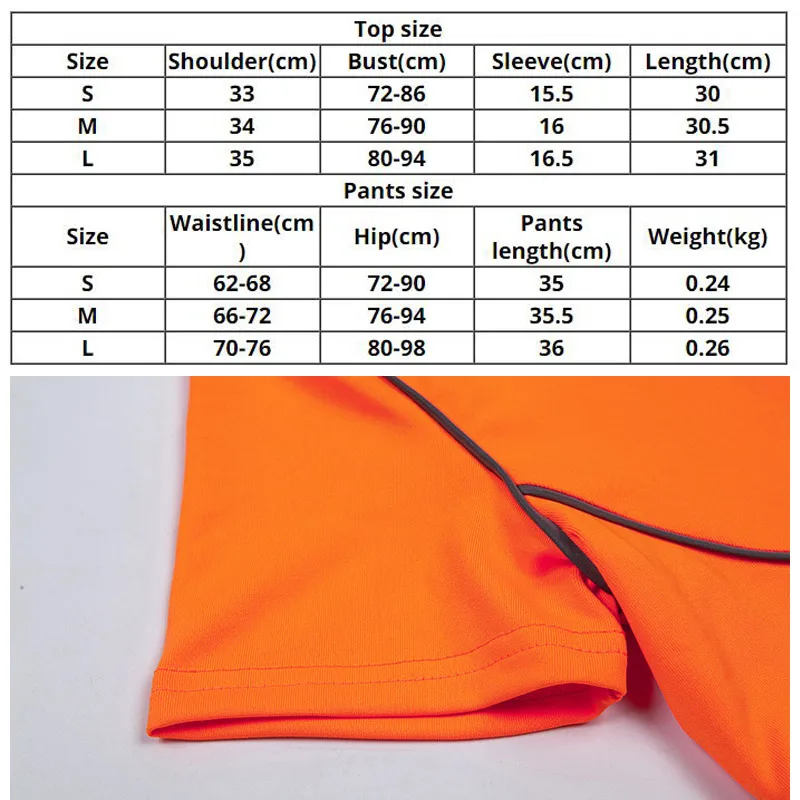 Спортивный костюм женский со светоотражающими вставками спортивная одежда с