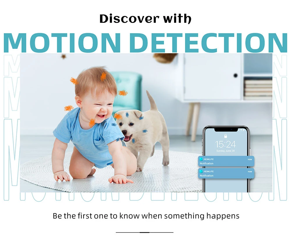 HeimVision HMDC3MQ IP Камера Wi Fi 1080P Беспроводной безопасности наружного Батарея Cam