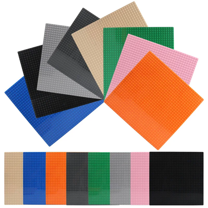 Пластиковые блоки 32*32 точек базовые пластины розовые совместимые с Legoinglys City