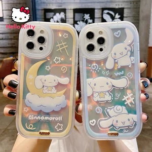 Sanrio Hello Kitty anti drop phone case for iPhone13 13Pro 13Promax 12 12Pro Max 11 Pro X XS MAX XR 7 8 Plus Cover