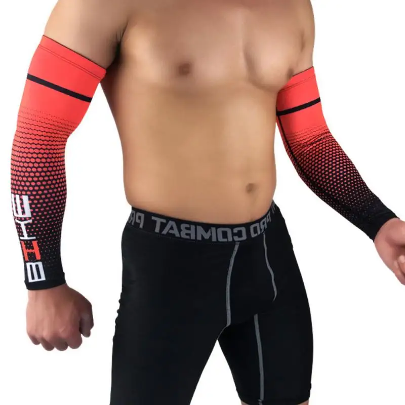 

2Pcs Breathable Quick Dry UV Protection Running Arm Sleeves Armguards Quick Dry UV Protectin Running Elbow Support Arm Warmers