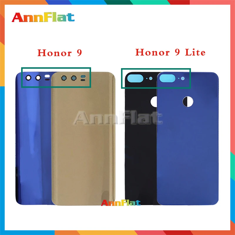Задняя крышка для huawei honor 9 Lite/honor STF-L09 L29 AL10 TL10 задняя аккумулятора стекло с клеем |