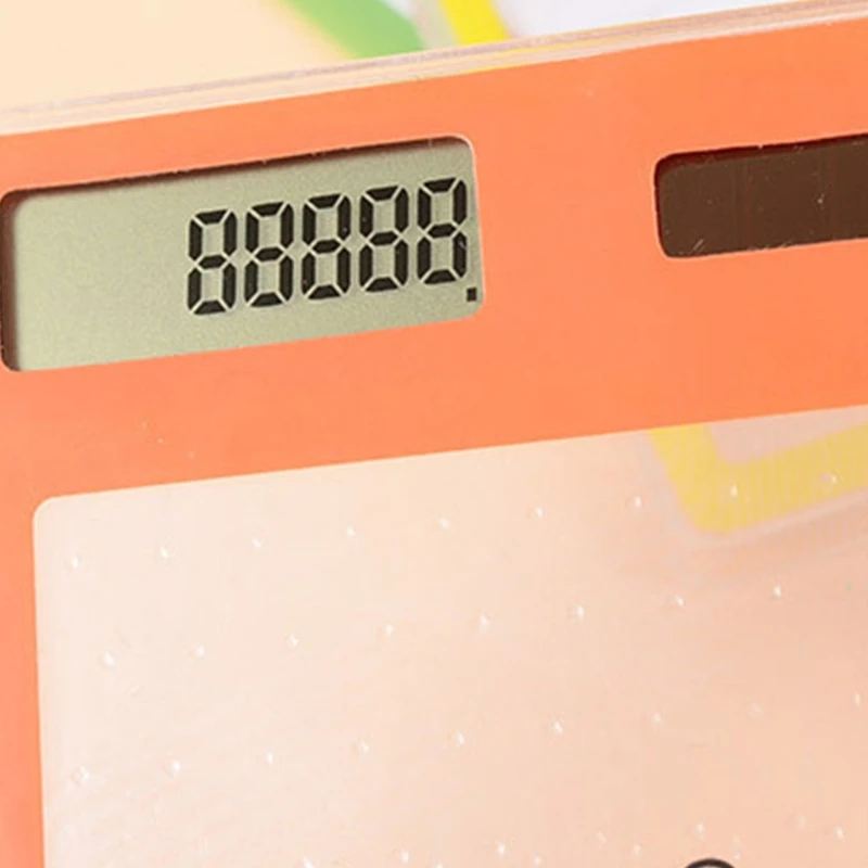 Ультратонкий мини-калькулятор на солнечной батарее с ЖК-дисплеем | Компьютеры и