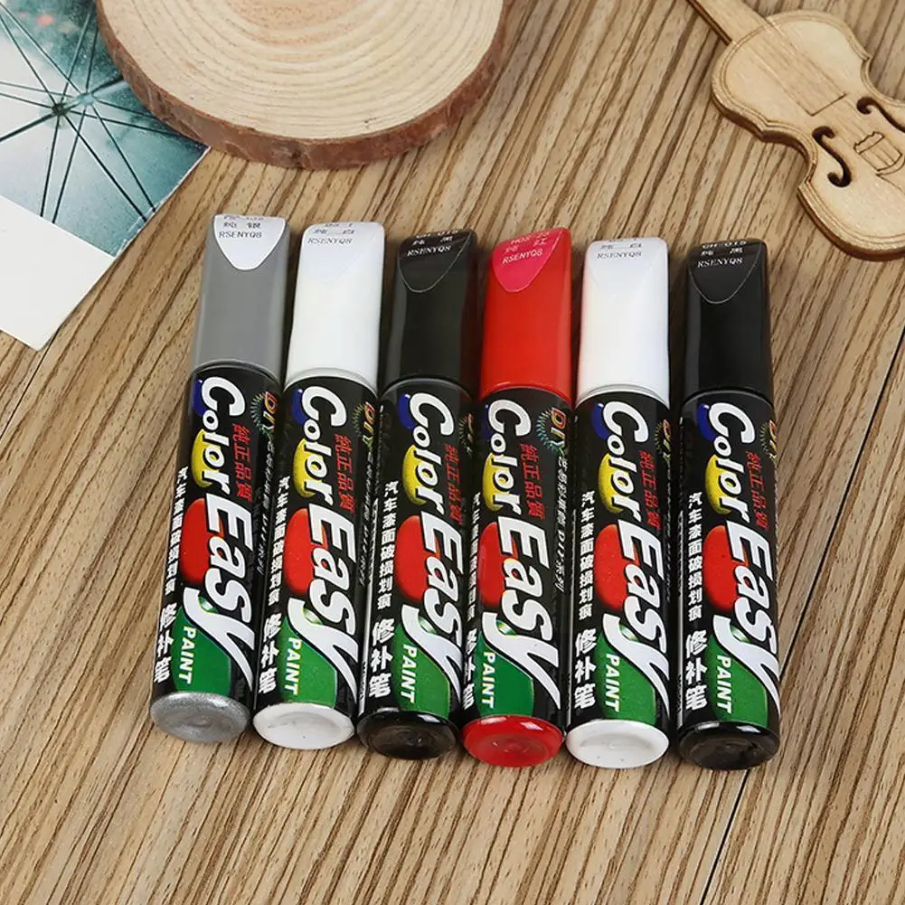 

4 Colors Car Scratch Repair Agent Paint Fix Auto Care Pen Special Remover Scratch Paint N9h0
