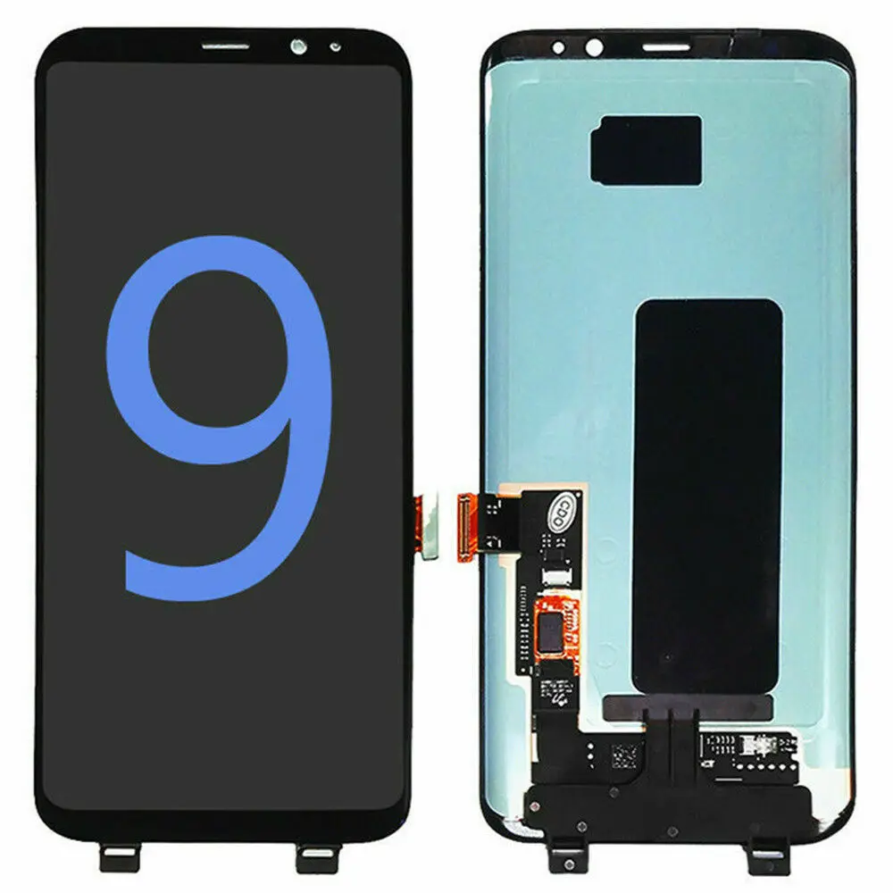 AMOLED дисплей для SAMSUNG Galaxy S9 ЖК G960 G960F дисплей сенсорный экран Запасные части