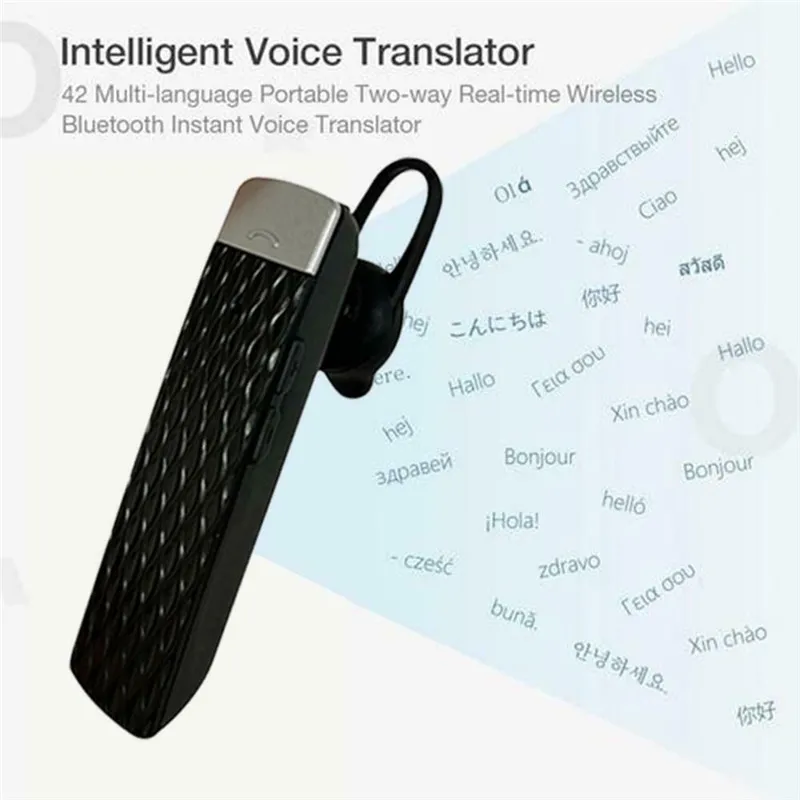 T2 портативный умный беспроводной Bluetooth 5 0 перевод наушники в реальном времени 33