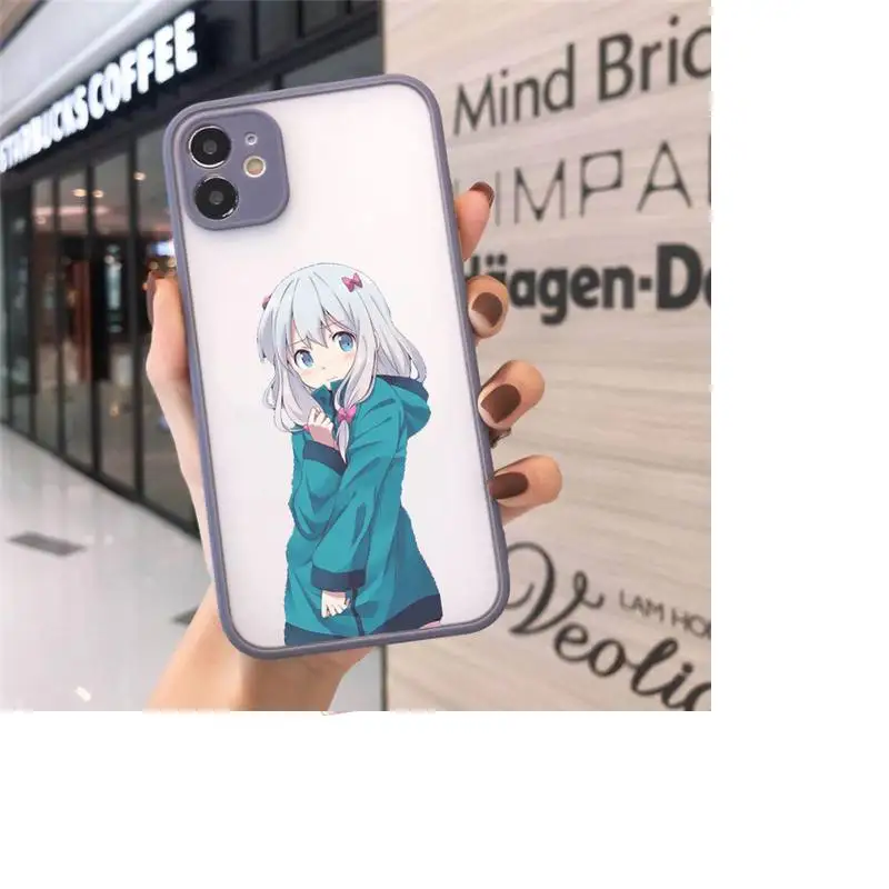 

Eromanga Sensei Phone Cases Matte Transparent For iPhone 12 Mini 11 Pro XR XS Max 7 8 Plus