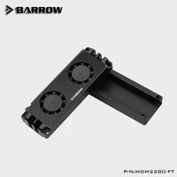 barrow ssd m2 2280 memory air cooling with fan ram cooler computer accessories memory cooling vest 22110 pcie hdm2280 ft