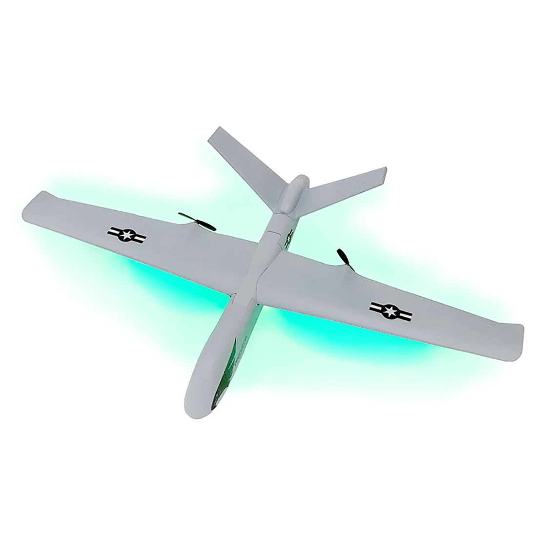 Z51 2.4G 3CH RC Airplane Plane No Camera 20 Minutes Fligt Time Gliders LED Hand Throwing Wingspan Foam Flying Kids Toys | Игрушки и