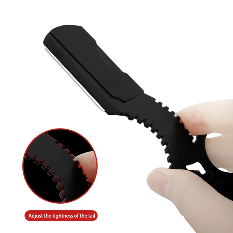 Бритва Парикмахерская с прямыми краями инструмент для стрижки бороды бровей