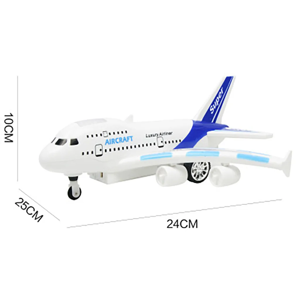 Радиоуправляемый самолет пассажирский B747 авиационная электрическая детская