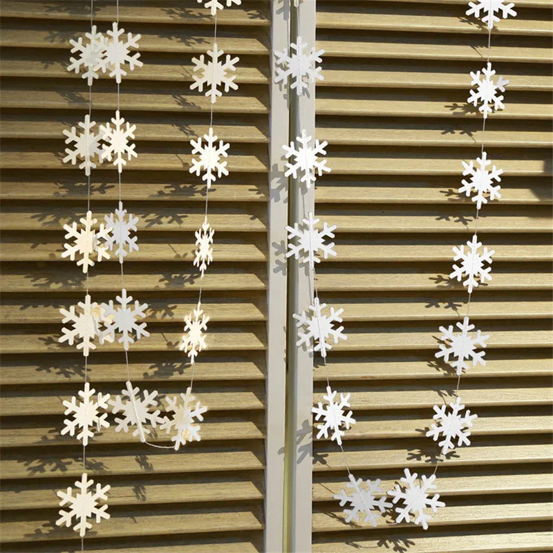 Рождественское украшение для дома снежинка подвеска сделай сам рождественской