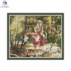 Молимся DIY, персонаж узор вышивка крестиком количество комплект холщовая ткань с принтом 14CT 11CT иглы и нити для вышивки дома украшения