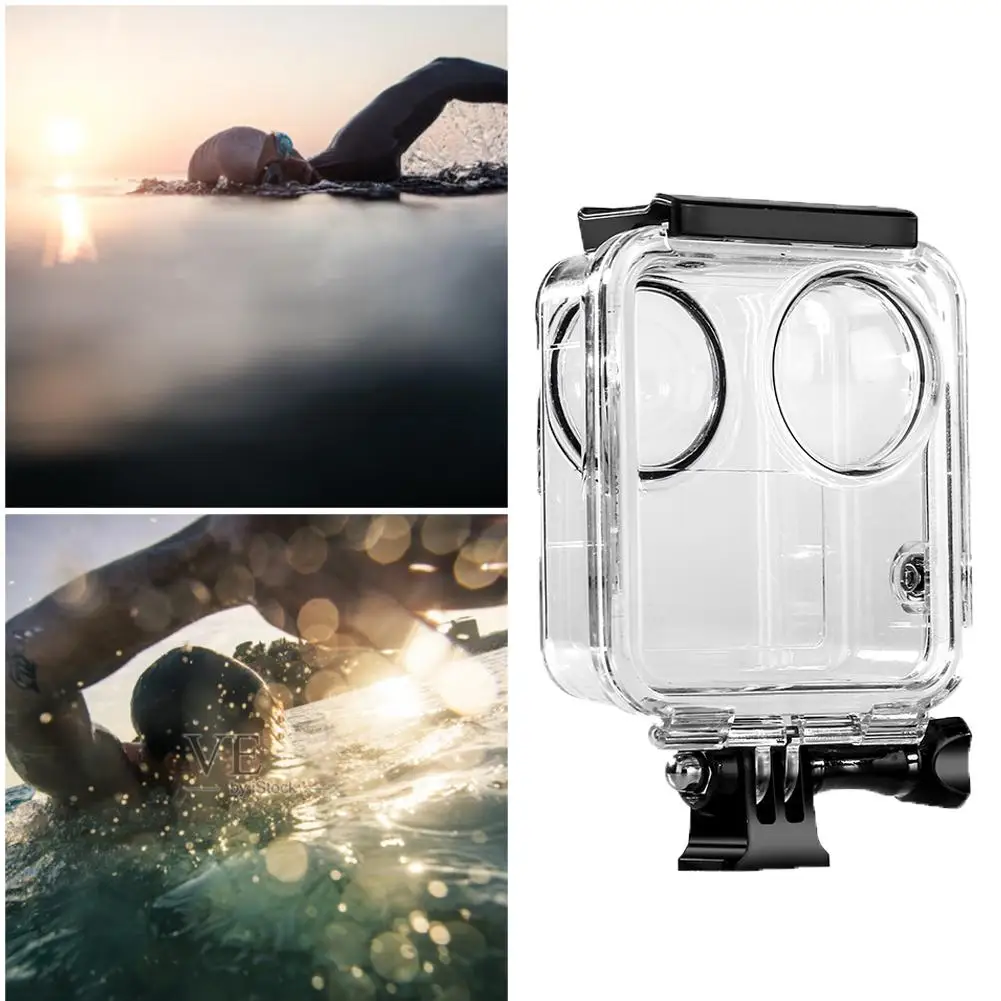 Цена Водонепроницаемый чехол для экшн-камеры Gopro -Max защитный чехол для дайвинга 45 м с крышкой для объектива аксессуары из закаленного стекла