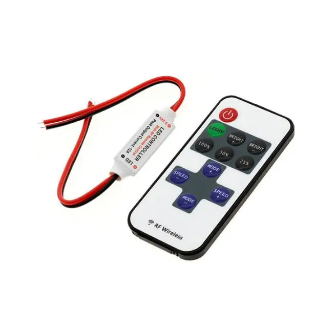 Модуль светодиодной ленты Одноцветный контроллер 5-24 В постоянного тока 12 а