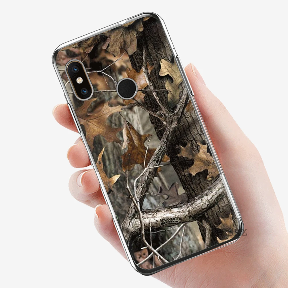 Чехол для телефона Xiaomi mi CC9 CC9E 9T x 2 S 6 8 9 SE A1 A2 5X 6X макс 3 A3 Pro Lite чехол Realtree зёленая