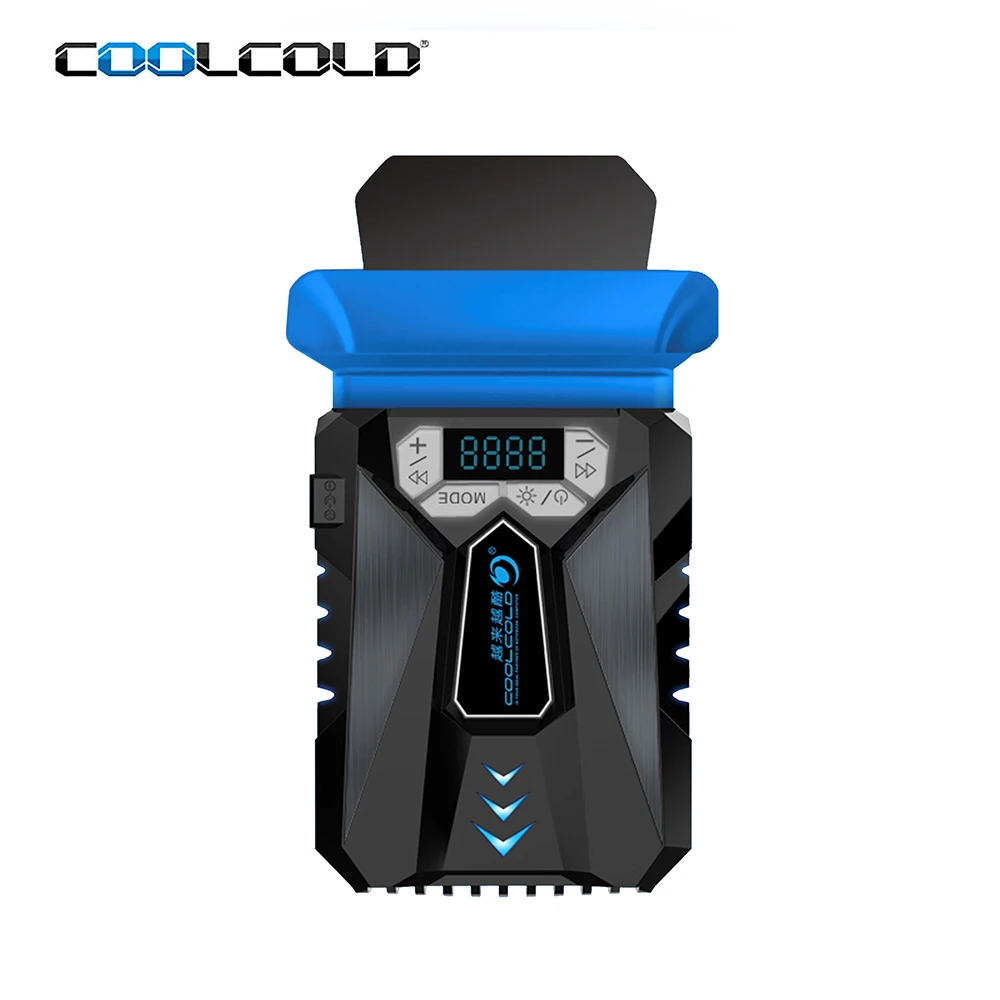 Быстросъемный внешний охлаждающий вентилятор COOLCOLD для ноутбуков 12 17 дюймов с