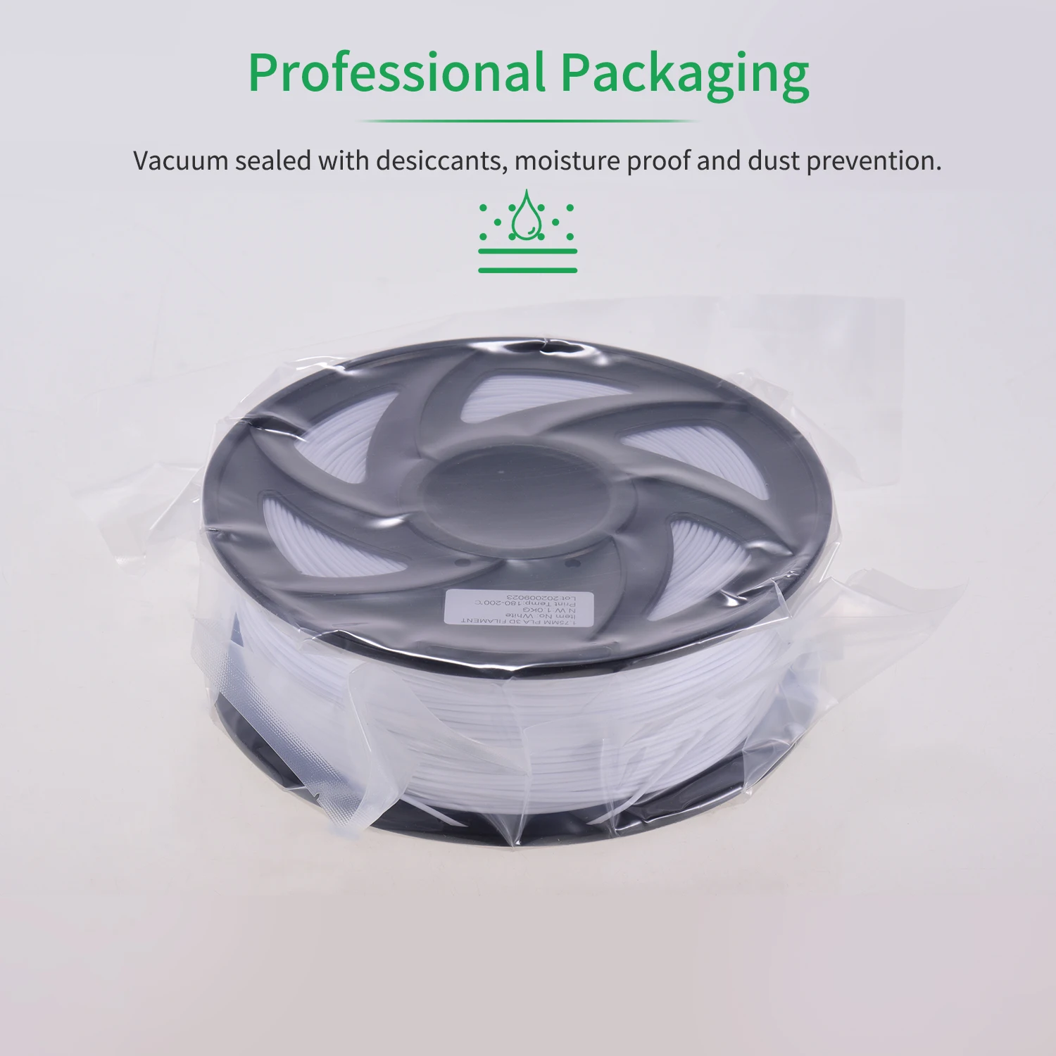 PLA 3D Printer Filament Eco-Friendly Printing Consumables 1.75mm Diameter 1kg(2.2lbs) Spool Dimensional Accuracy +/- 0.05mm | Компьютеры и