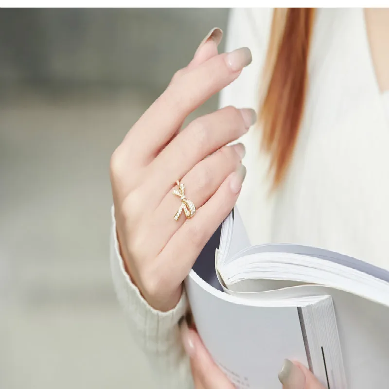 Кольцо женское кольцо с блестящими фианитами 5 А | Украшения и аксессуары