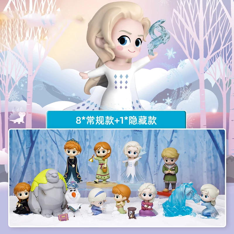 

Blind Box Anime Figure Princess Series Cute Random Toy PVC Action Model Guess Surprise Doll Gift For Collection 8pcs/Set