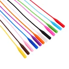 Регулируемые силиконовые ремешки для очков, шнурки для очков, эластичные Нескользящие шнуры, 1 шт.