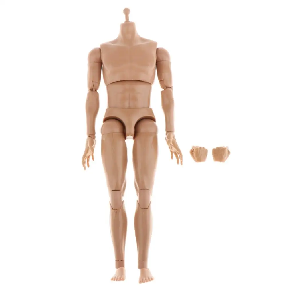 

1:6 Scale Male Skeleton Muscular Rude Body 29cm Ball Joint Action Figures
