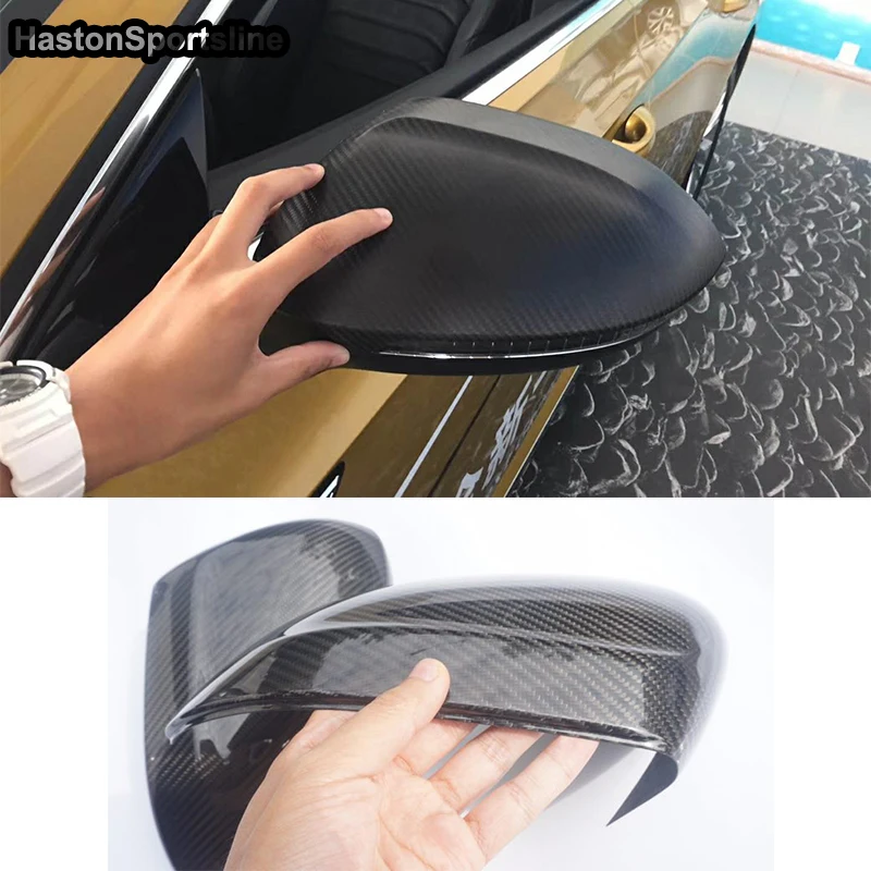 Passat CC углеродное волокно накладка на зеркало заднего вида автомобиля наружное