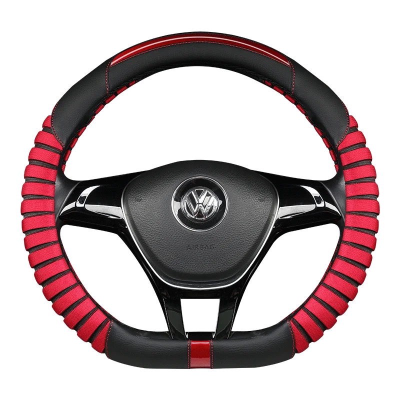 Автомобильный кожаный чехол на руль из углеродного волокна для Citroen Triumph C4 C-Quatre