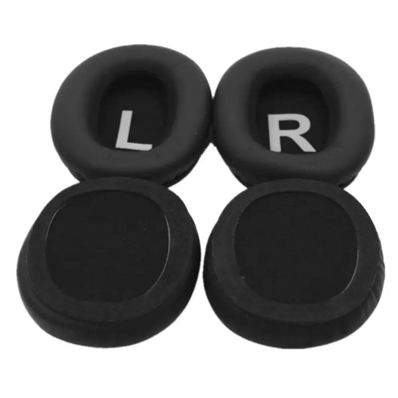 

2PCS Replaced Leather Earpads Ear Cushion Cover for MPOW H12 Wireless Headphone R9UB