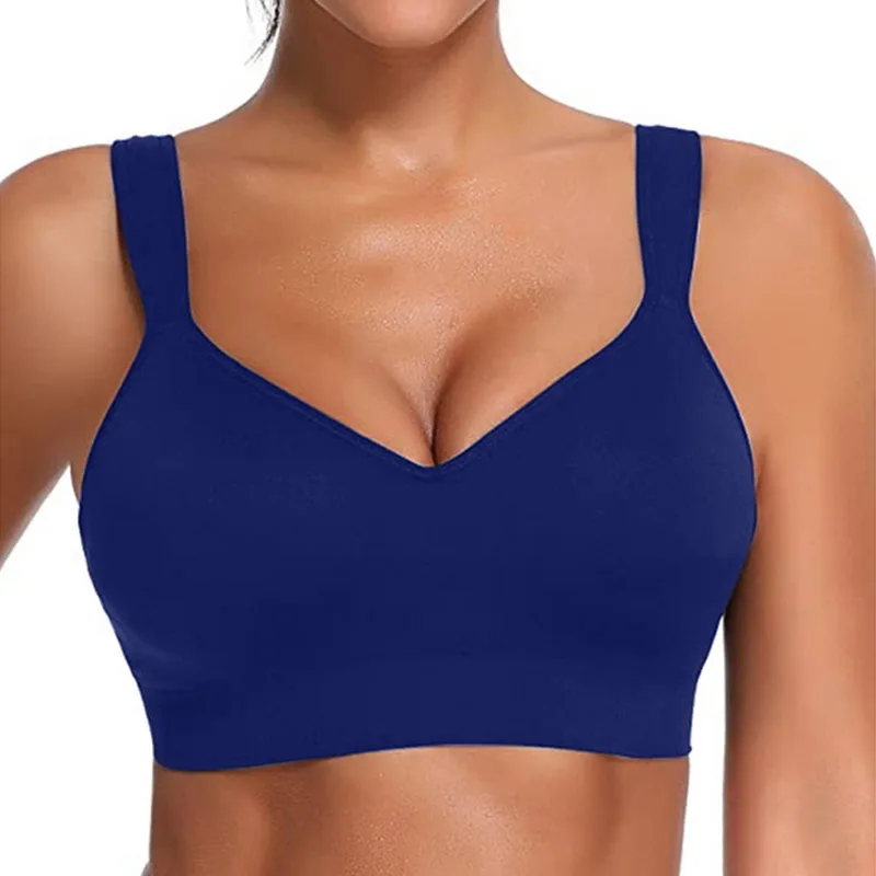 

Sports Bra Top,S-XL Women Padded Yoga Sports Top,Breathable Workout Running Fitness Gym Yoga Shirts Sports T-Shirt2021
