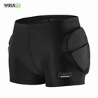 Детские шорты WOSAWE из ЭВА для сноуборда, бедер, Защитные шорты для мужчин, для катания на коньках, хоккея, езды на велосипеде, защитные велосипедные шорты