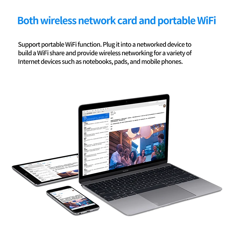 Беспроводной usb адаптер FSD GLW311MA 150 Мбит/с 2 4 ГГц|Сетевые карты| |