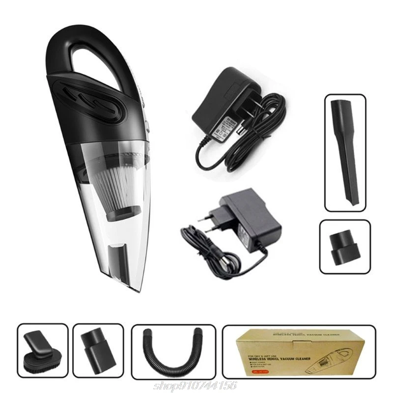 

Handheld Car Vacuum Cleaner Cordless Upgraded Quick Strong Suction Wet Dry Dirt Portable Rechargeable Cleaning A02 21 Dropship