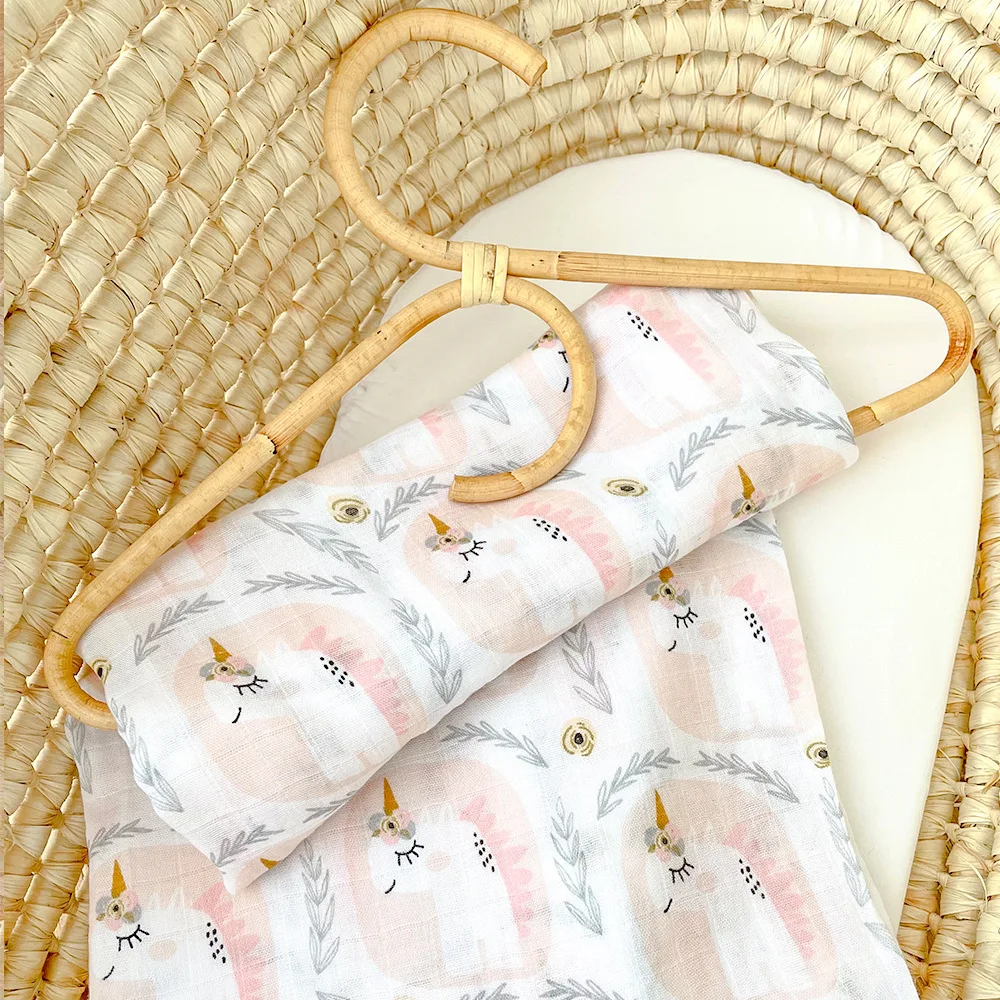 

70% Bamboo Muslin Baby Blanket 120X120cm Newborn Blankets Soft Bath Gauze Infant Swaddle Wrap Sleepsack Baby Blankets Diaper