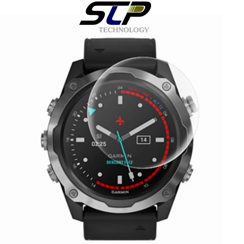 

2 предмета Смарт-часы Экран Защитная крышка Щит пленка для Garmin спуск MK2 Анти-Царапины электростатического защитная пленка из ПЭТ