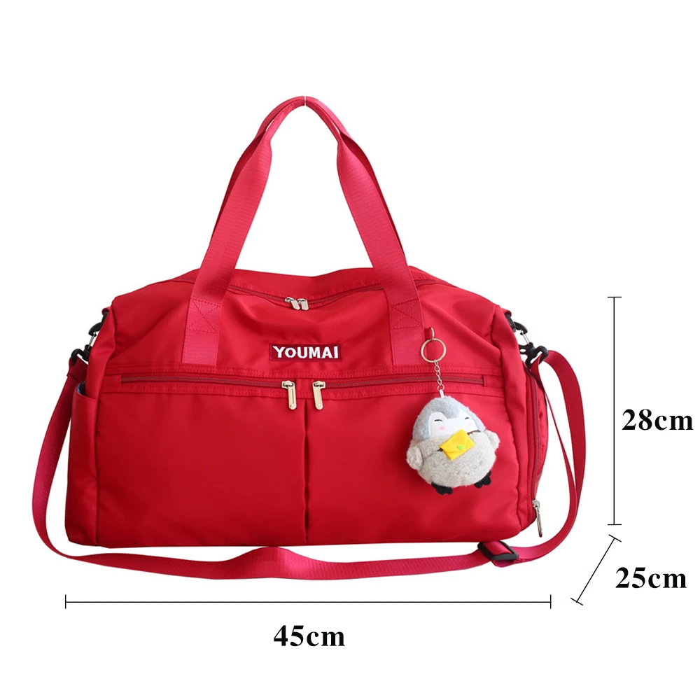 

Sport Training Gym Shoe Bag Men Woman Yoga Fitness Durable Multifunction Dry Wet Handbag Outdoor Travel Shoulder Bags Sac X297A